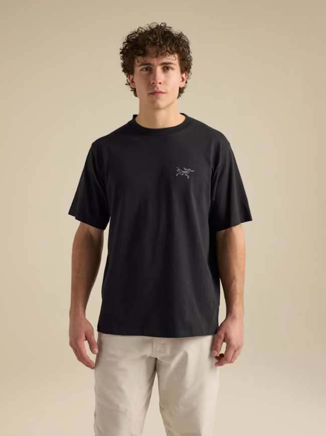 Kragg Cotton Emblem Crew SS men's