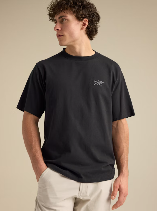 Kragg Cotton Emblem Crew SS men's