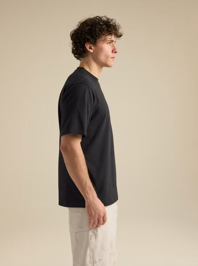 Kragg Cotton Emblem Crew SS men's