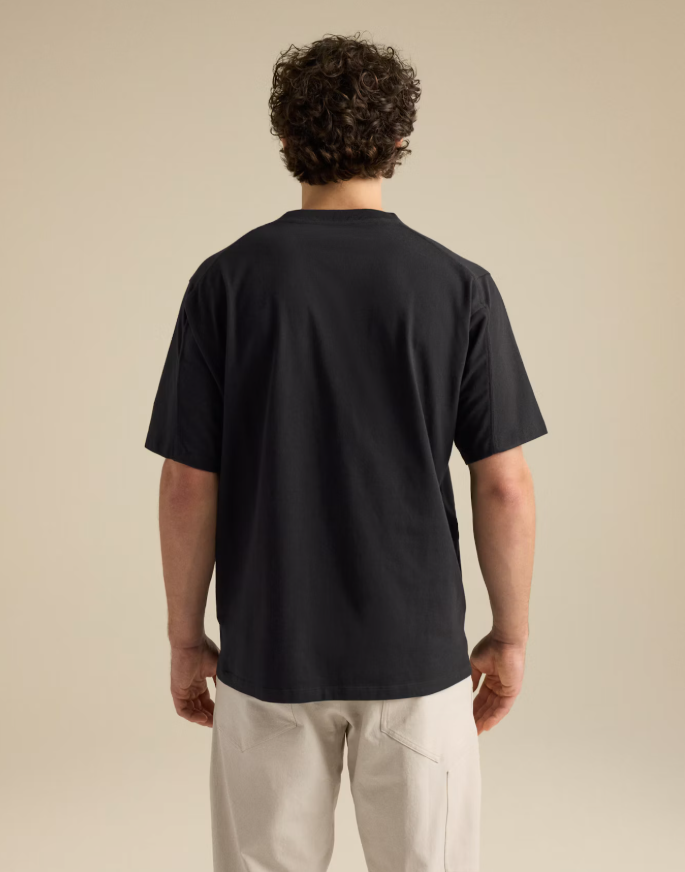 Kragg Cotton Emblem Crew SS men's