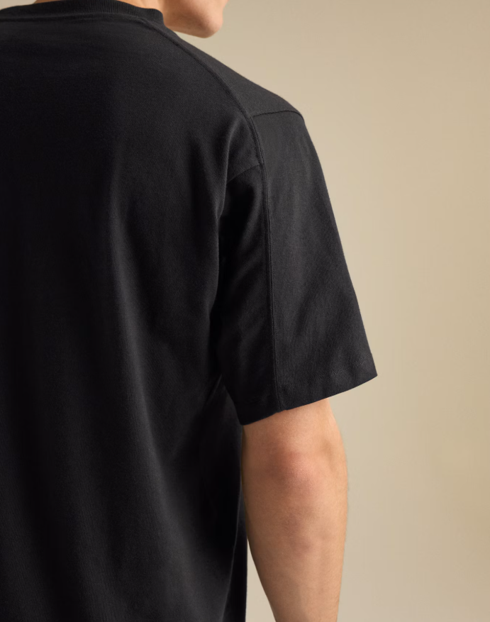 Kragg Cotton Emblem Crew SS men's
