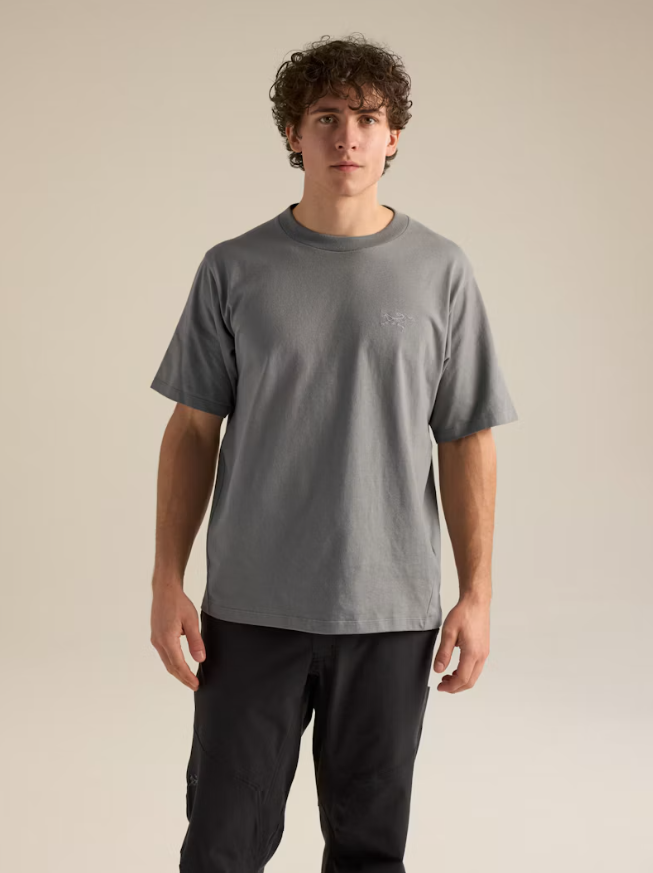 Kragg Cotton Emblem Crew SS men's