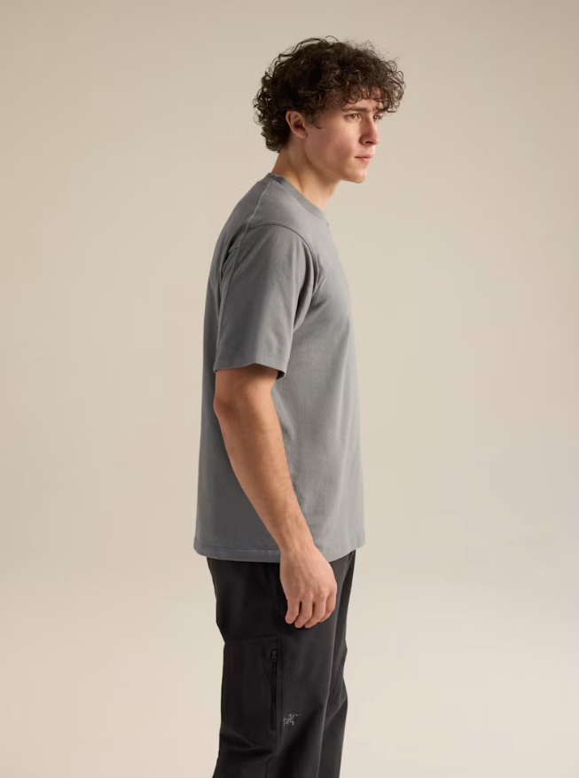 Kragg Cotton Emblem Crew SS men's