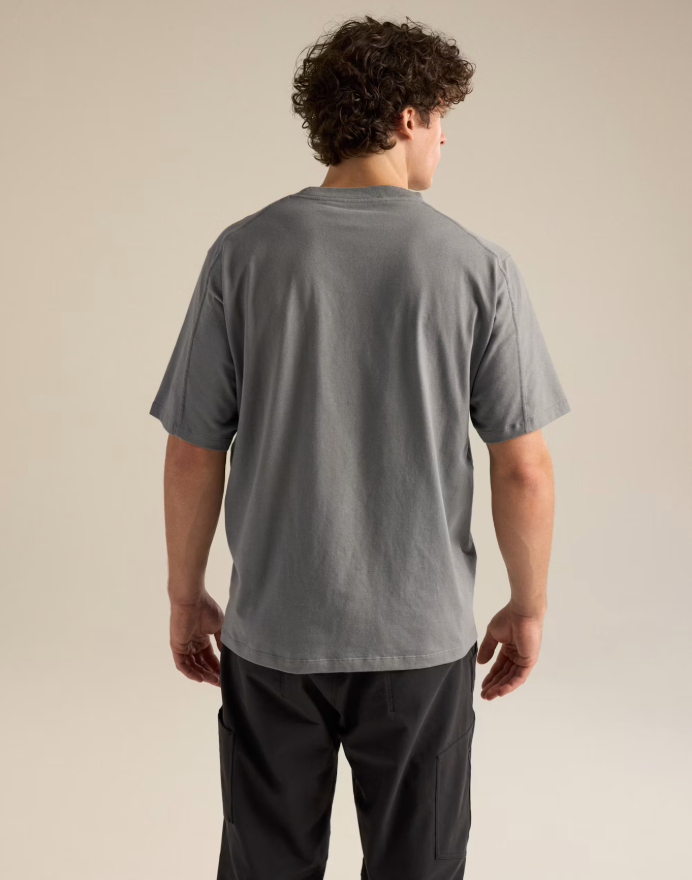 Kragg Cotton Emblem Crew SS men's