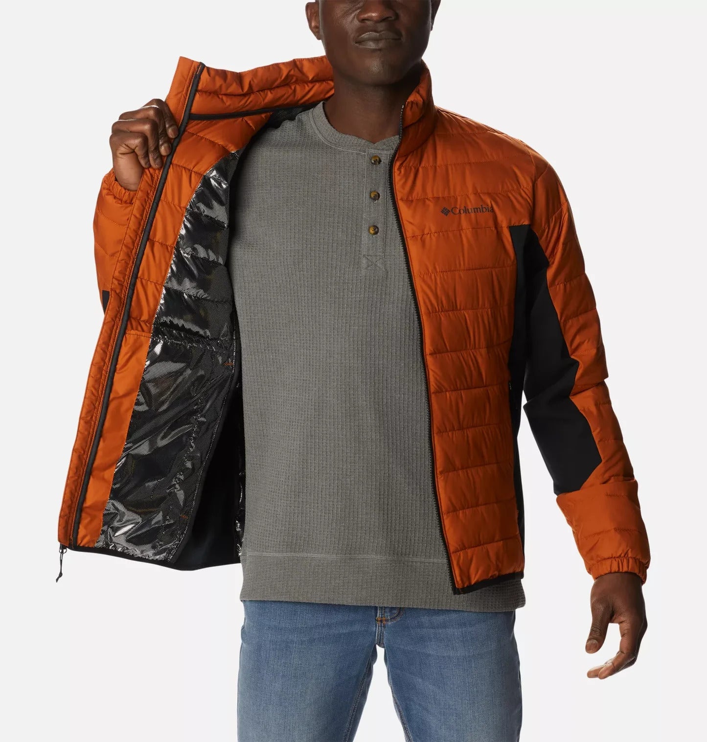 Columbia powder down hot sale men's jacket